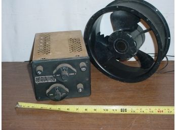 Caravel Comair Rotron Fan,  Aeronautical Transmitter  (170)