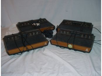 4 Atari Video Computer Systems  (80)