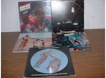 5 Star Wars Albums  (2 Double Albums)  (236)