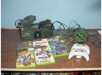 XBox Consoles , 3 Controllers, 8 Games, Chords  (94)