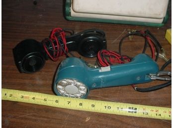 2 Telephone Repairman's Field Phones  & Telephone 139A Test Set  (67)