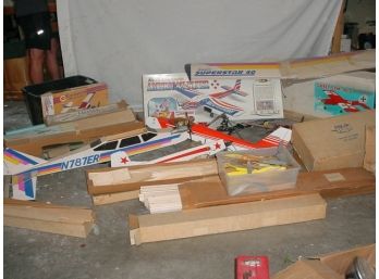 Assorted Balsa Kit Airplane Models  (213)