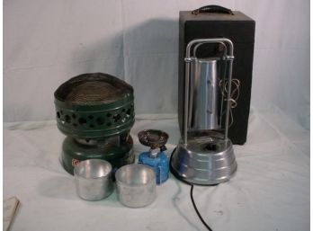 Coleman Heater, Sun Kraft Cold Quartz Ultra Violet & Ozone Apparatus, In Case & Camping Stove  (29)