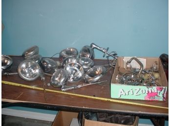 Assorted Automotive Spotlights & Related  Hardware  (62)