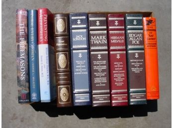 Box Of Books, Poe, London, Twain, Melville, Dickens  (48)