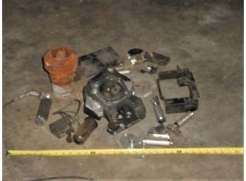 Assorted Motorcycle Engine & Frame Components  (81)