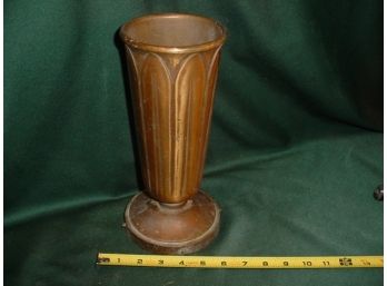 Cemetary Vase (Bronze?) 11'H  (49)