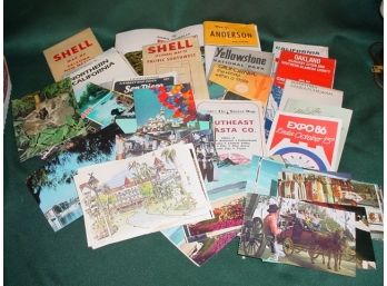 Road Maps And Postcards, '60's, '70's & 80's (143)