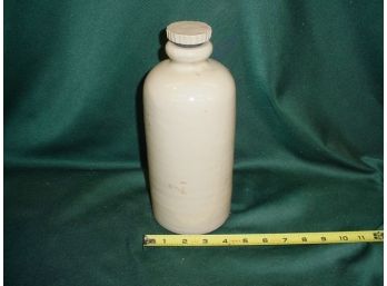 2 Pint Stoneware Bottle With Screw In Stopper, 11'H  (61)