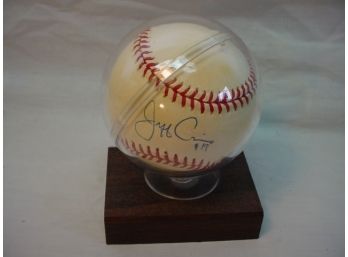 Jeff Conine Autographed Baseball  (218)