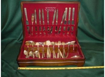 Silverplate Flatware In Box, Rogers Brothers  (8)