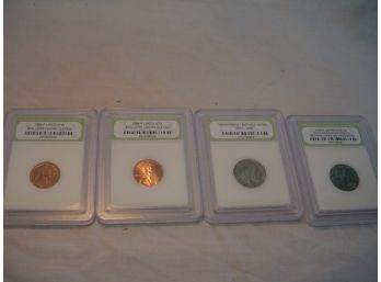 Lot Of 4 Coins