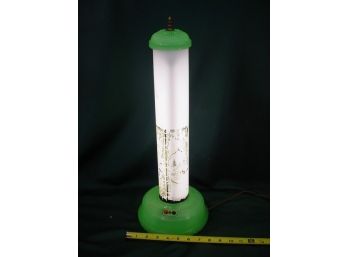 Jadite Base & Cap, 'All-Lite Fluorescent Table Lamp'   (57)