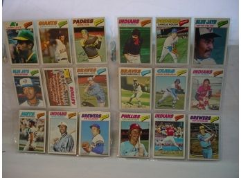 1977 Topps Lot Of 18 Cards  (214)