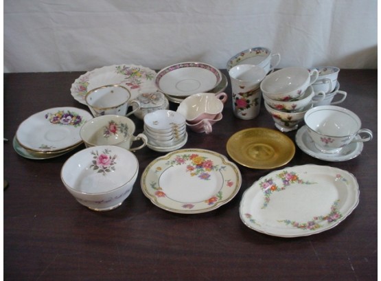 Misc. Cups, Saucers, Butter Pats, Jar, More  (139)