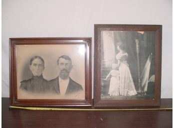 2 Framed Pictures  (190)