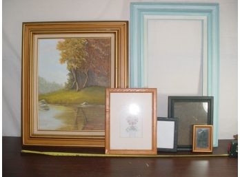 Painting On Canvas, Print, Frames  (125)