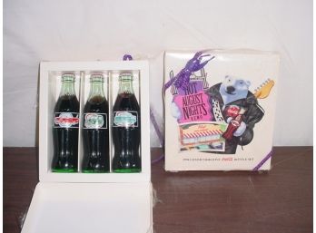 Two 1994 Commemorative Coca Cola Bottle Sets  (181)