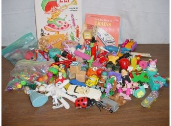 Toy Lot, Blocks, Figurines, More (48)
