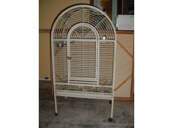 Bird/parrot Cage - One Wheel Missing  (170)
