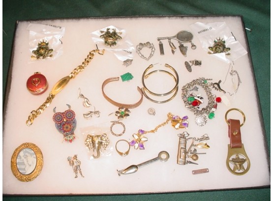 Assorted Jewelry: Bracelets, Pins, Etc.  (79)