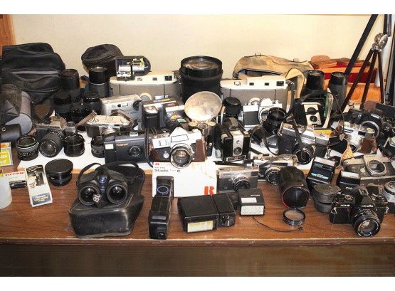 Large Lot Of Cameras   (279)