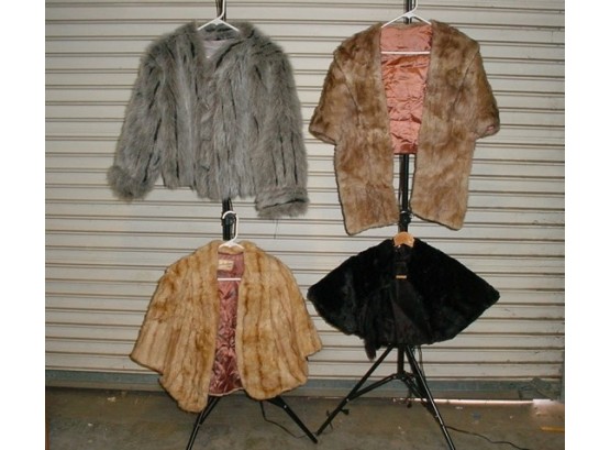 4 Furs; One Jacket, 3 Stoles  (194)