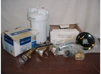 Plumbing Lot; Faucet, Tub & Shower Set, GE Water Filter  (64)