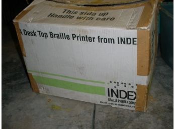 Desk Top Braille Printer From Index  (344)