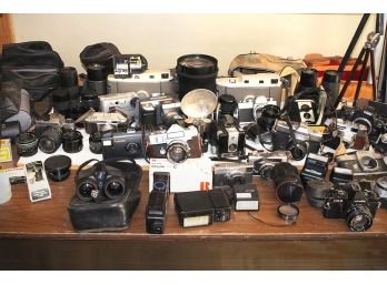 Large Lot Of Cameras   (279)