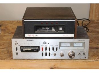 Morse 'stereo Eight'; Realistic TR-803 8 Track Recorder/player   (297)