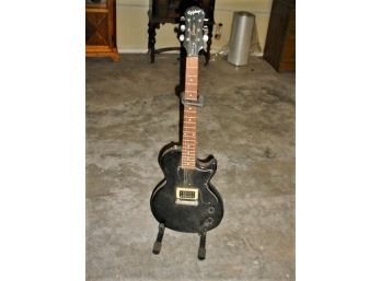 Electric 'epiphone' Guitar With Stand  (126)