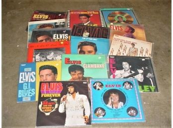 15 Elvis Vinyl Records   (193)