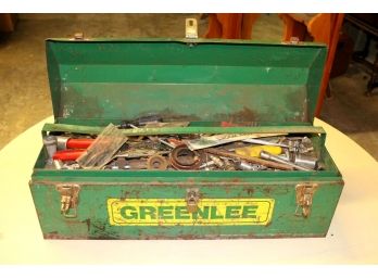 Greenlee Toolbox Full Of Tools   (211)
