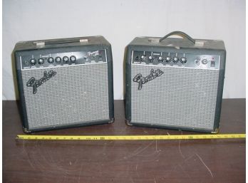 2 Fender Frontman 15G 13' Speakers  (142)