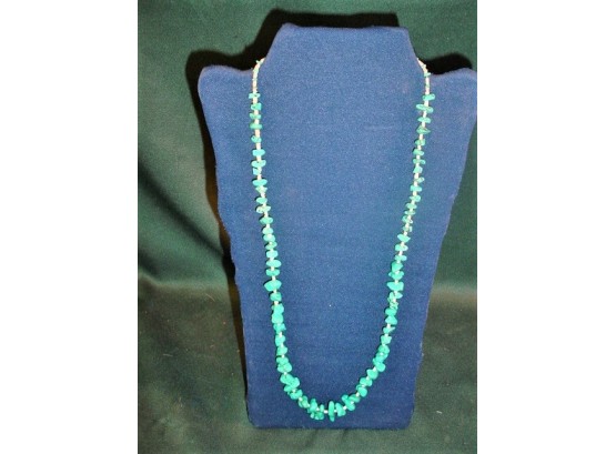 Indian Beads & Truquoise Necklace  (147)