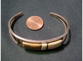 Navajo Bracelet, Signed   (23)