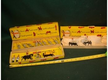 3 Boxes Crescent Toys, Toy Soilders, London, Eng   (167)