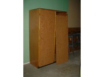 Wood Cabinet, 48'x 24'x 72'H   (36)