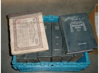 7 Volumes  'perpetual Trouble Shooter's  Manual'  1934; Reed Service Manual  (88)