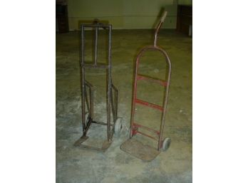 2 Antique Hand Carts  (11)