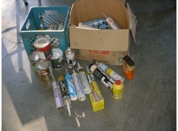 Calking And Paint Lot  (49)