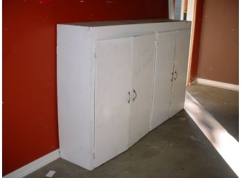 Wood Cabinet, 78'x 14'x 46'  (52)