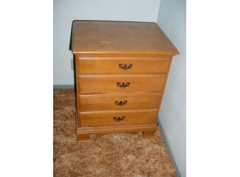 Maple Bedside Stand 22'x 16' 27' High  (one Of 3 Matching Pieces)    (141)