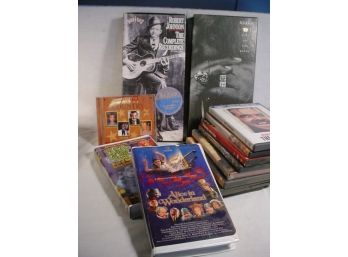 8 DVDs, 4 CD Set Of BB King, Cd Set, 2 VHS   (178)