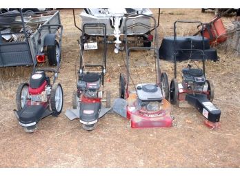 Not Operating Lawn Mower/weed Trimmer Parts Lot  (246)