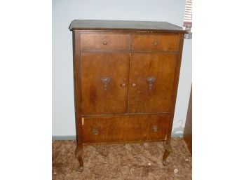 Walnut Dresser, 32'x 19'x 46' High, Some Veneer Damage  (139)
