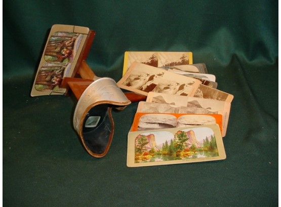 Stereo Optic Viewer And 12 Cards  (48)