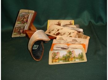 Stereo Optic Viewer And 12 Cards  (48)