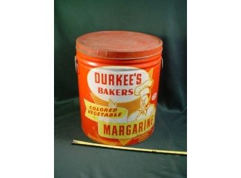 Durkee's Bakers Margarine Tin, 14.5'H X 12'D    (41)